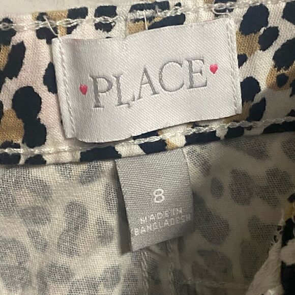 The Children’s Place Leopard Bermudas Size 8 - Picture 6 of 6